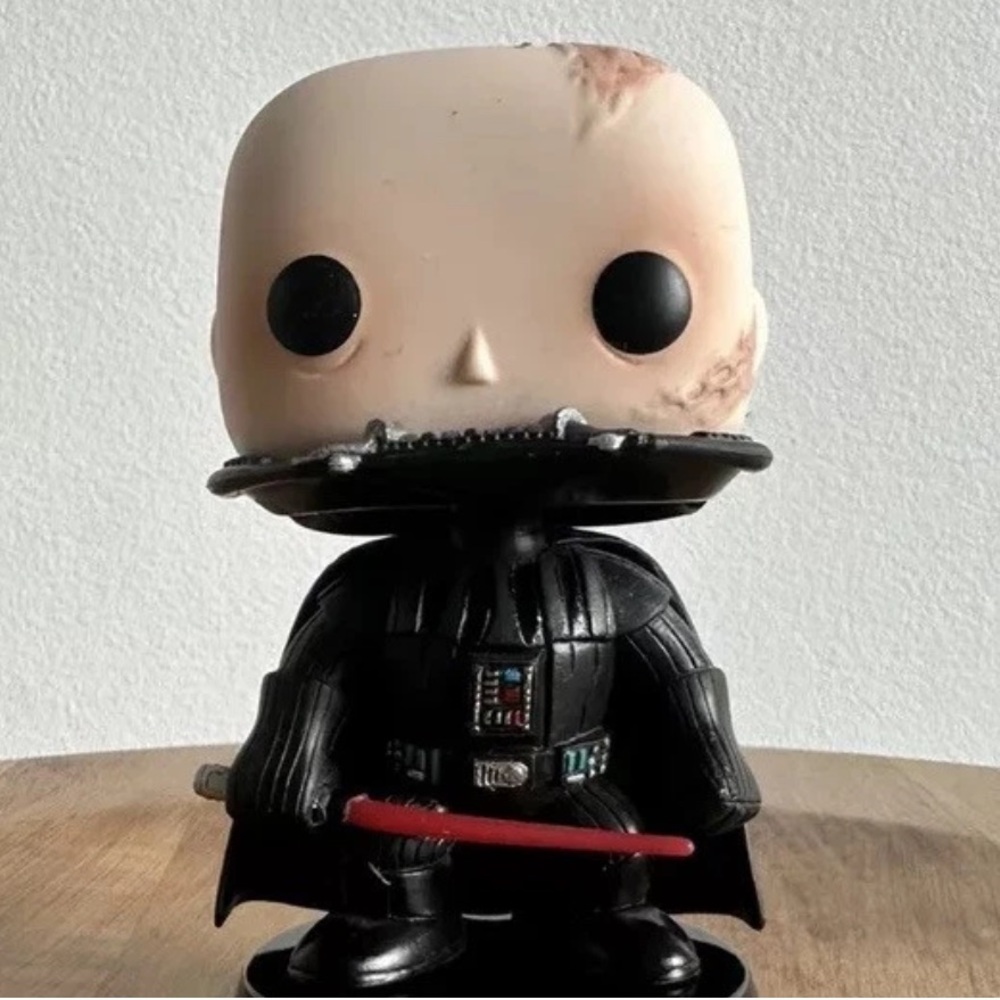 Unmasked Darth Vader Funko Pop Star Wars  #43   Figurine Loose No Box No Stand